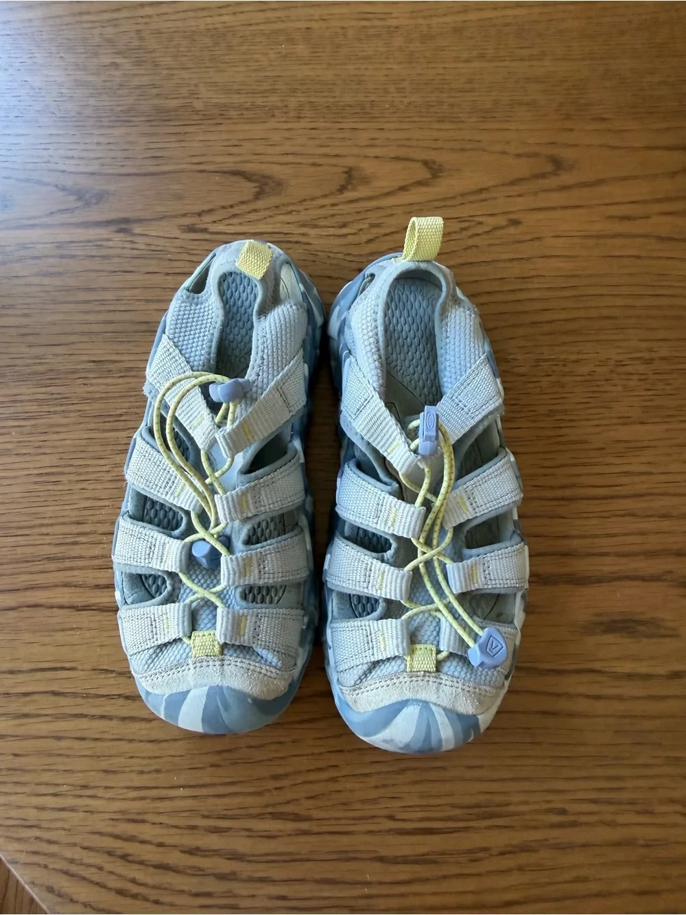Keen Kids Light blue and Yellow Closed-Toe Water Shoes